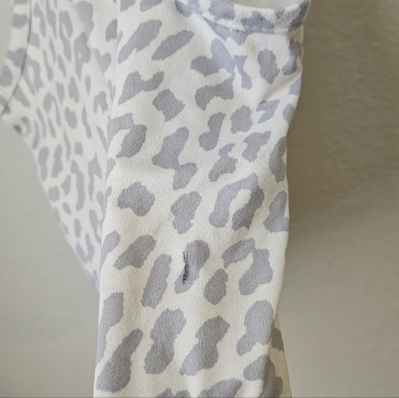 Cheetah print flowy crop top - Picture 4 of 5